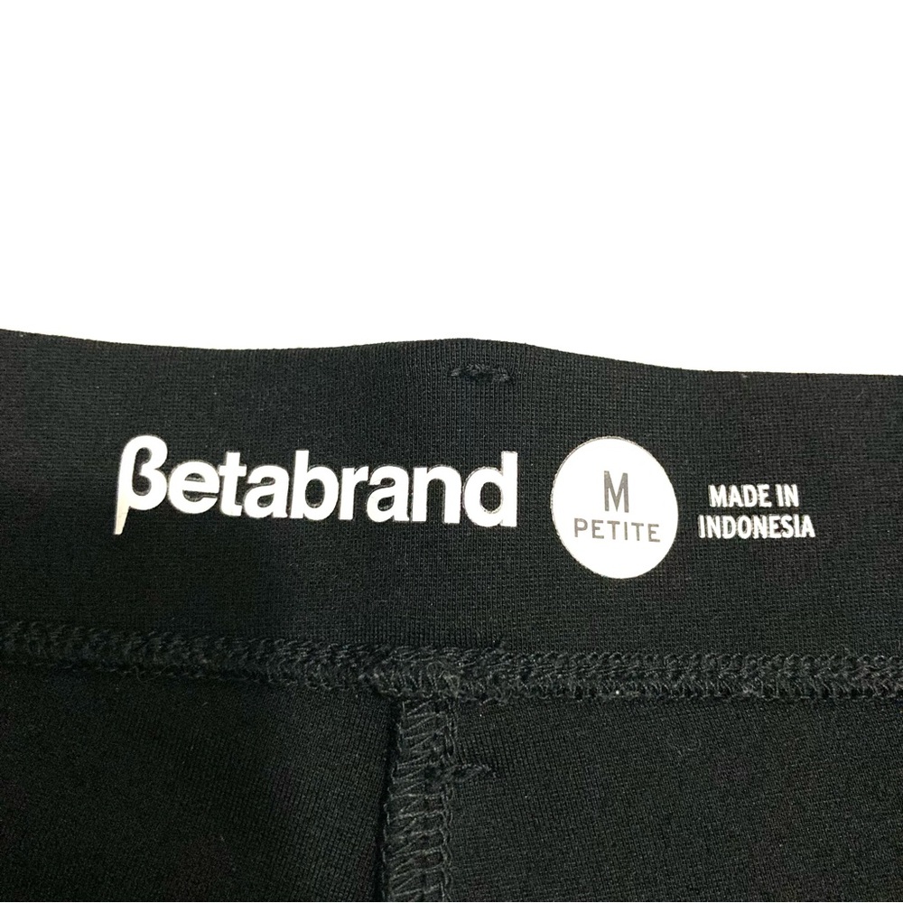 Betabrand Classic Dress Yoga Pants Women’s Size M Petite Straight Leg Stretch - Picture 8 of 11